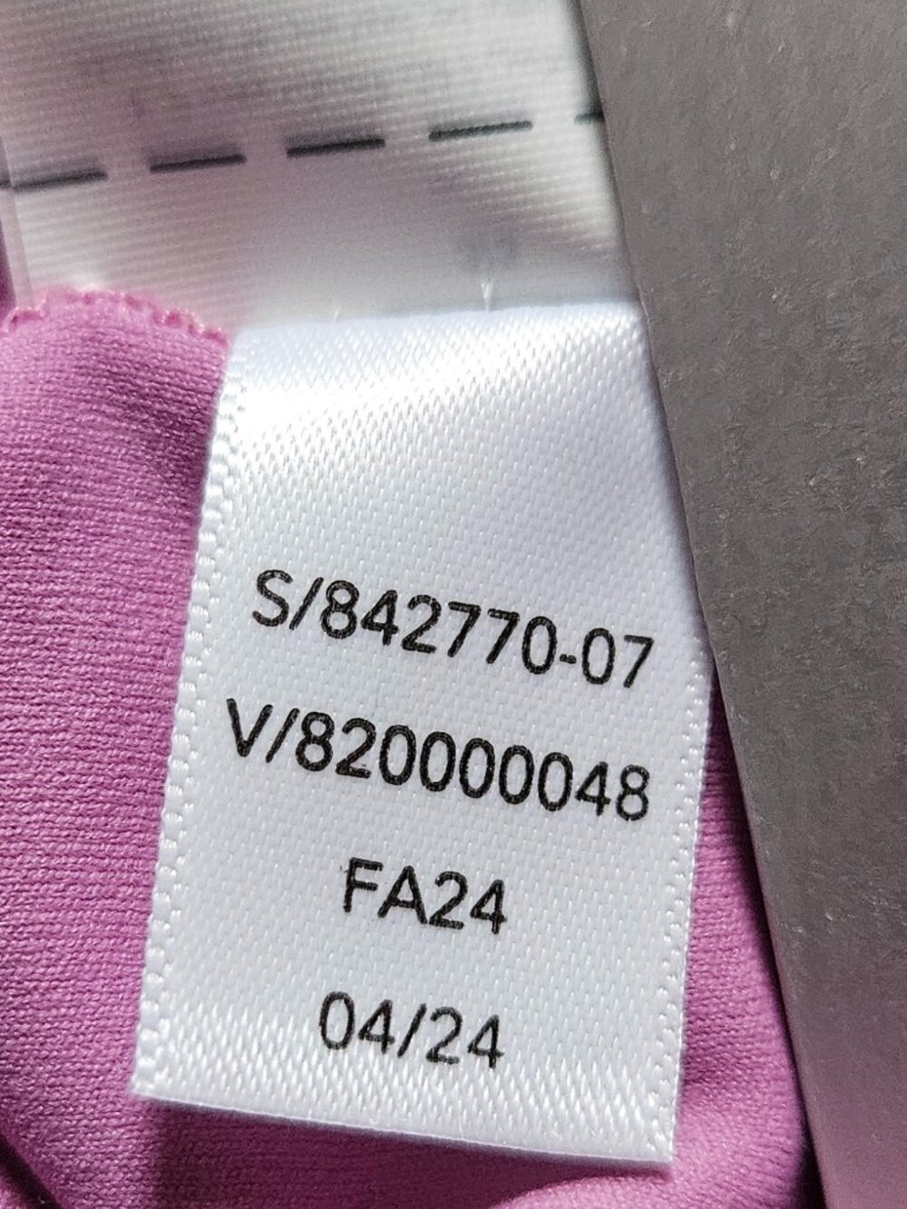 Athleta Transcend Dress Pink Medium TALL MT Built-In Shorts Athleisure or Active - Picture 9 of 12